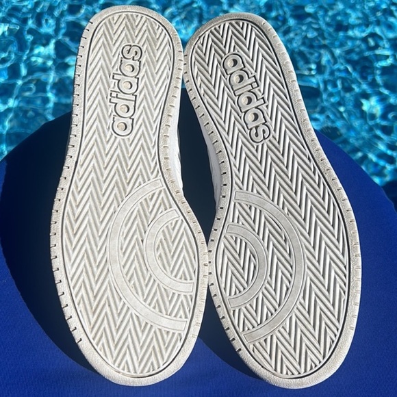 Adidas Hoops 2.0 White Sneakers - Picture 6 of 9